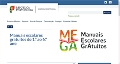Desktop Screenshot of portugal.gov.pt