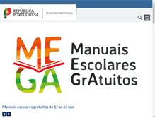Tablet Screenshot of portugal.gov.pt